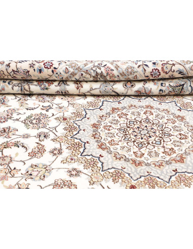 Nain 9la 208x318 Cm Nain 9la Persia, Lana Cardata A Mano E