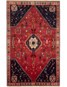Shiraz 177x280 Cm Shiraz, Persia, Hand-carded Wool