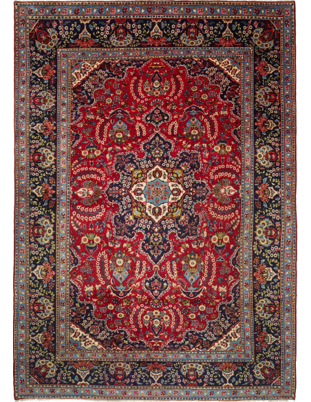 Ardakan 255x362 Cm Ardakan, Persia, Lana Cardata A Mano,