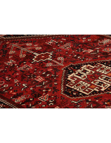 Shiraz 168x260 Cm Shiraz, Persia, Lana Cardata A Mano,