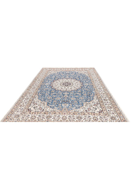Nain 9la 210x306 Cm Nain 9la, Persia, Hand-carded Wool And