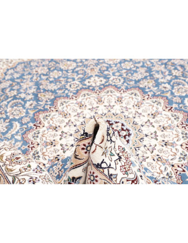 Nain 9la 210x306 Cm Nain 9la, Persia, Hand-carded Wool And