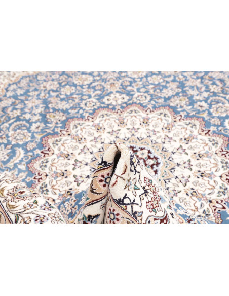 Nain 9la 210x306 Cm Nain 9la, Persia, Hand-carded Wool And