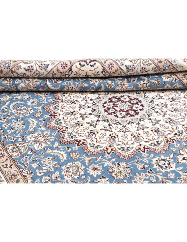 Nain 9la 210x306 Cm Nain 9la, Persia, Hand-carded Wool And