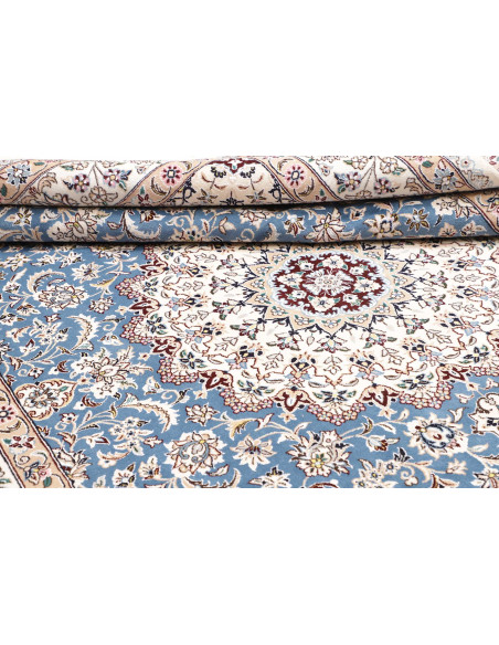 Nain 9la 210x306 Cm Nain 9la, Persia, Hand-carded Wool And