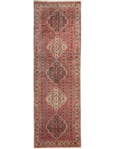Rug Bidjar Persia brown green 77x248