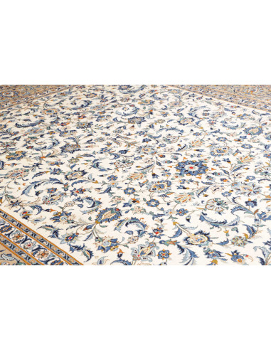 Kashan 306x430 Cm Kashan, Persia, Hand-carded Wool (warp: