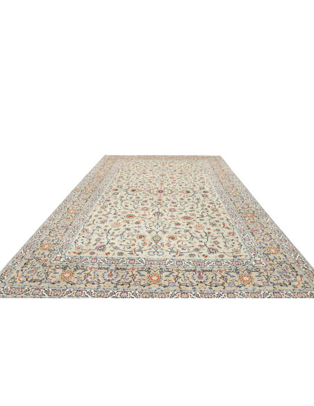 Kashan 260x370 Cm Kashan, Persia, Hand-carded Wool (warp: