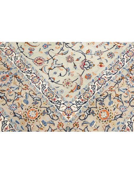 Kashan 260x370 Cm Kashan, Persia, Hand-carded Wool (warp: