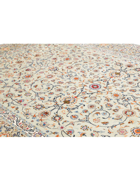 Kashan 260x370 Cm Kashan, Persia, Hand-carded Wool (warp: