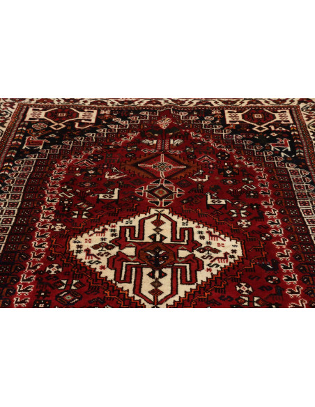 Shiraz 160x253 Cm Shiraz, Persia, Hand-carded Wool, Cotton