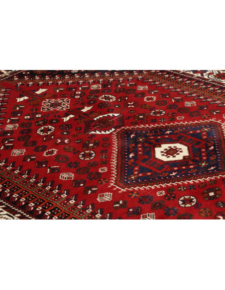 Shiraz 162x252 Cm Shiraz, Persia, Lana Cardata A Mano