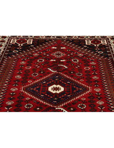Shiraz 162x252 Cm Shiraz, Persia, Lana Cardata A Mano