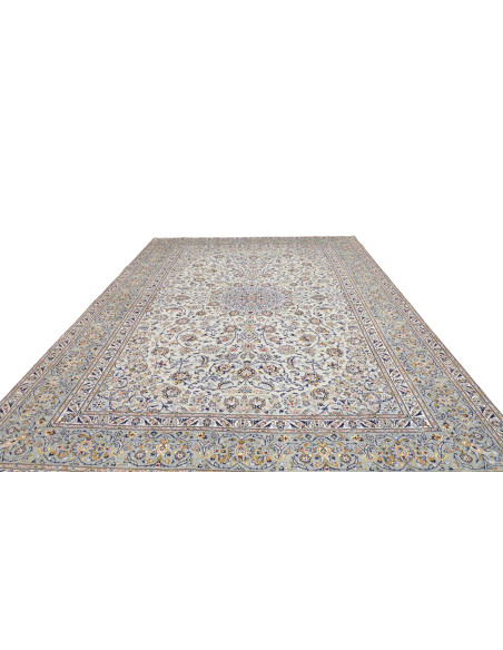 Kashan 300x410 Cm Kashan Persia Hand-carded Wool Cotton
