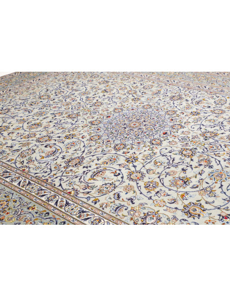 Kashan 300x410 Cm Kashan Persia Hand-carded Wool Cotton