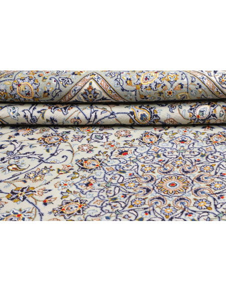 Kashan 300x410 Cm Kashan Persia Hand-carded Wool Cotton
