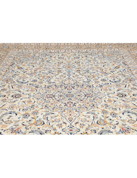 Kashan 283x380 Cm Kashan, Persia, Lana Cardata A Mano,