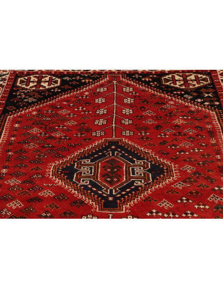 Shiraz 152x245 Cm Shiraz, Persia, Hand-carded Wool warp: