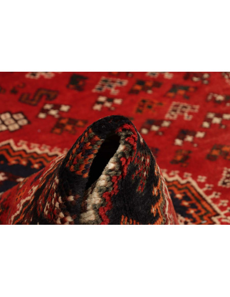 Shiraz 152x245 Cm Shiraz, Persia, Hand-carded Wool warp: