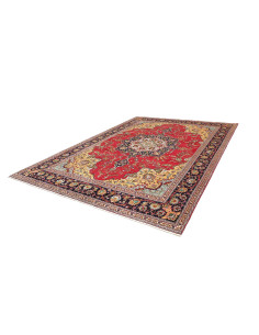 Tabriz 257x348 Cm Tabriz, Persia, Hand-carded Wool (cotton 2