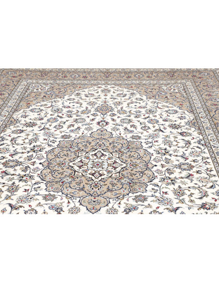 Kashan 250x365 Cm Kashan, Persia, Lana Cardata A Mano
