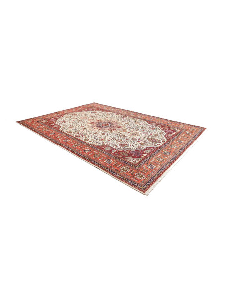 Tabriz 252x346 Cm Tabriz, Persia, Lana Cardata A Mano