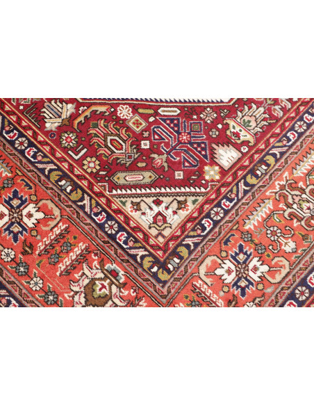 Tabriz 252x346 Cm Tabriz, Persia, Hand-carded Wool (cotton