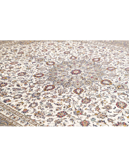Kashan 300x397 Cm Kashan, Persia, Hand-carded Wool (warp: