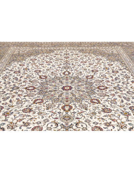 Kashan 300x397 Cm Kashan, Persia, Hand-carded Wool (warp: