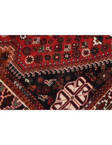 Shiraz 168x255 Cm Shiraz, Persia. Hand-carded Wool warp: