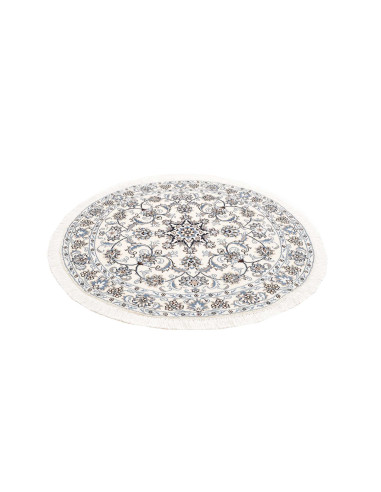 Nain Kashmar 138x146 Cm Nain Kashmar, Persia, Hand-carded