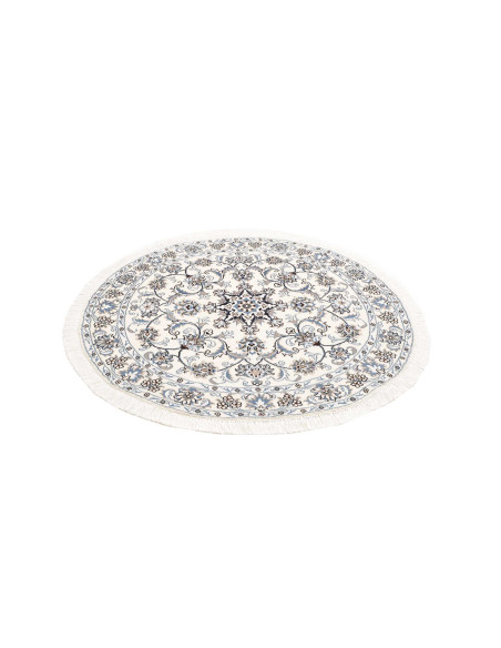 Nain Kashmar 138x146 Cm Nain Kashmar, Persia, Hand-carded