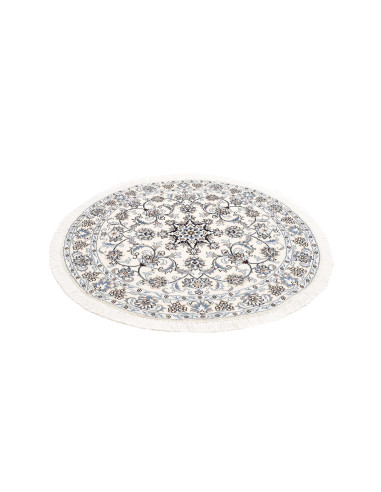Nain Kashmar 142x145 Cm Nain Kashmar, Persia, Hand-carded