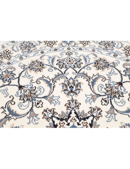 Nain Kashmar 142x145 Cm Nain Kashmar, Persia, Hand-carded