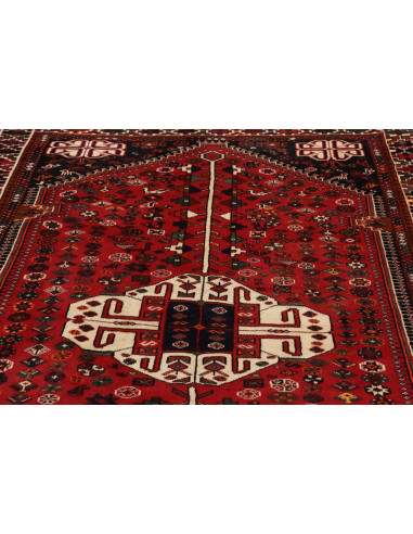 Shiraz 168x255 Cm Shiraz, Persia. Hand-carded Wool warp: