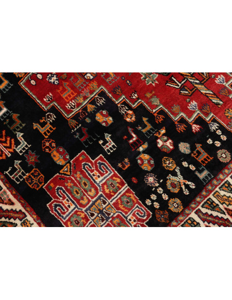 Shiraz 170x258 Cm Shiraz Persia Hand-carded Wool Cotton