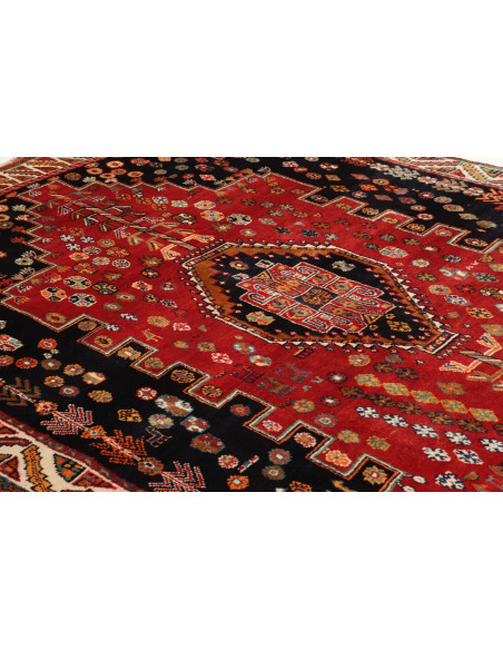 Shiraz 170x258 Cm Shiraz Persia Hand-carded Wool Cotton
