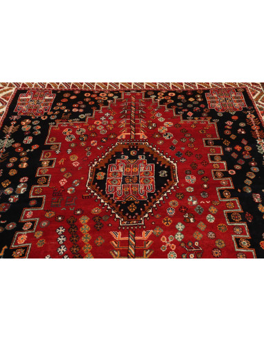 Shiraz 170x258 Cm Shiraz Persia Hand-carded Wool Cotton