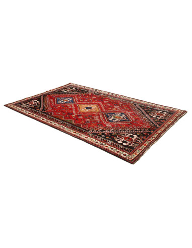 162x218 Cm Vintage Geometric Rug; Caucasian; Wool warp: