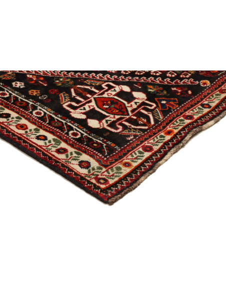 162x218 Cm Vintage Geometric Rug; Caucasian; Wool warp: