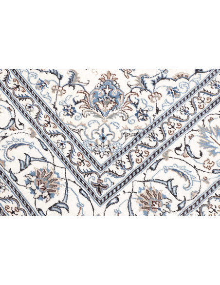 Nain Kashmar 194x200 Cm Nain Kashmar, Persia, Hand-spun Wool