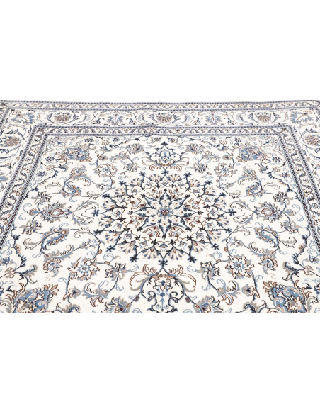 Nain Kashmar 194x200 Cm Nain Kashmar, Persia, Hand-spun Wool
