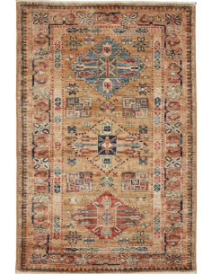Rug Kazak Fine Pakistan maroon 81x125