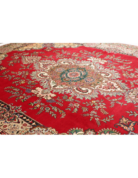 Tabriz 303x397 Cm Tabriz, Persia, Lana Cardata A Mano