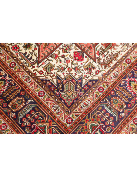 Tabriz 237x348 Cm Tabriz, Persia, Lana Cardata A Mano