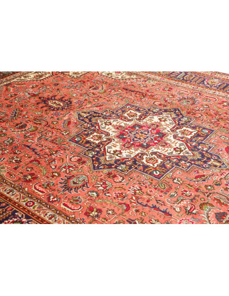 Tabriz 237x348 Cm Tabriz, Persia, Hand-carded Wool (warp: