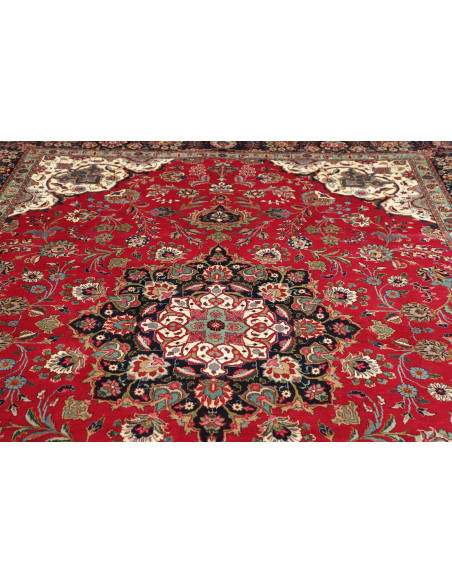 Tabriz 254x365 Cm Tabriz, Persia, Hand-carded Wool (warp: