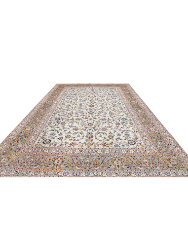 Kashan 300x428 Cm Kashan, Persia, Lana Cardata A Mano