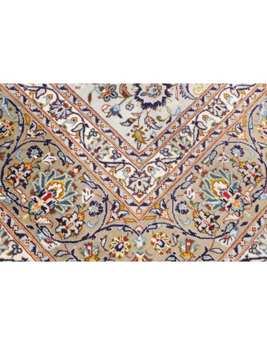 Kashan 300x428 Cm Kashan, Persia, Lana Cardata A Mano