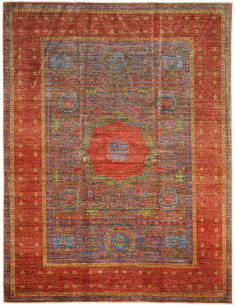 Rug Mamlouk Pakistan 177x235 Brick Red Indigo B